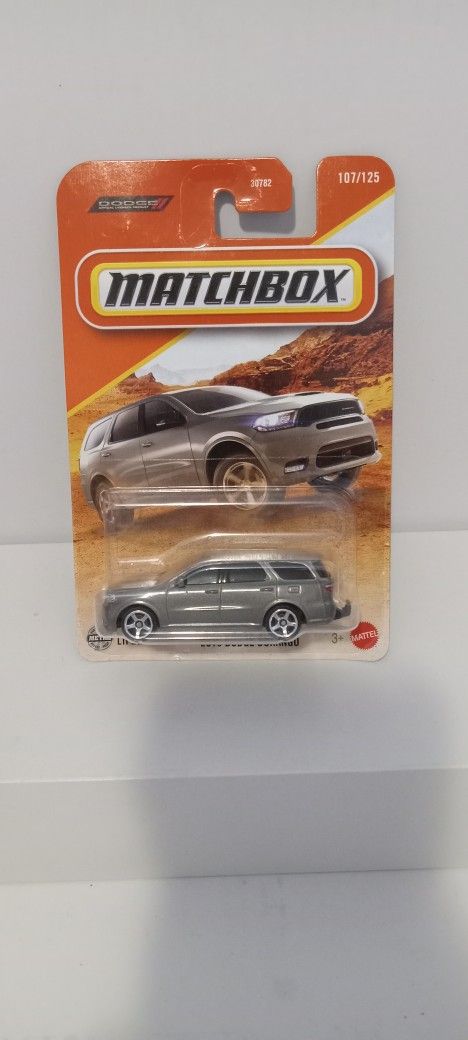 Hot Wheels π₯ πΆ 18 DODGE DURANGO MATCHBOX