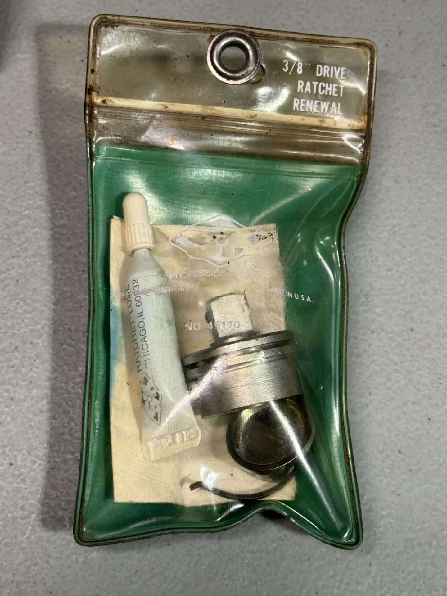 S-K 45170-2 3/8" Drive Ratchet Renewal Repair Kit S-K Tools