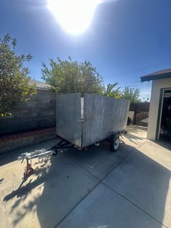 Ironton 4x8 folding trailer