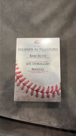 Legends in Pinstripes Baseball DVDs