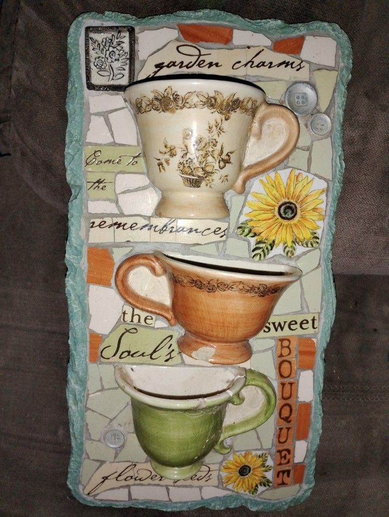 Flower Cup Home Decor