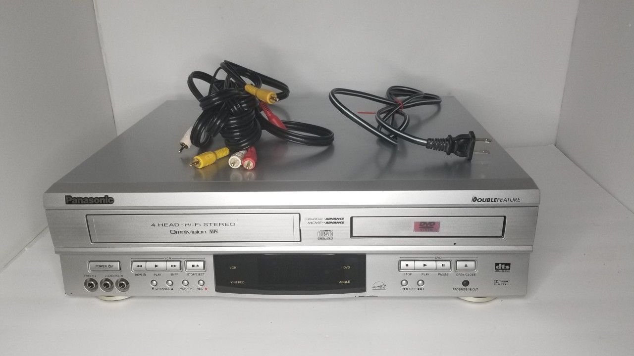 Panasonic DVD/VCR Combo No Remote
