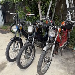 Vintage Mopeds Read Description