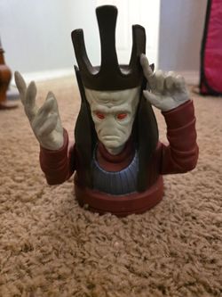 Vintage 1999 star wars Nutella gunray cup topper