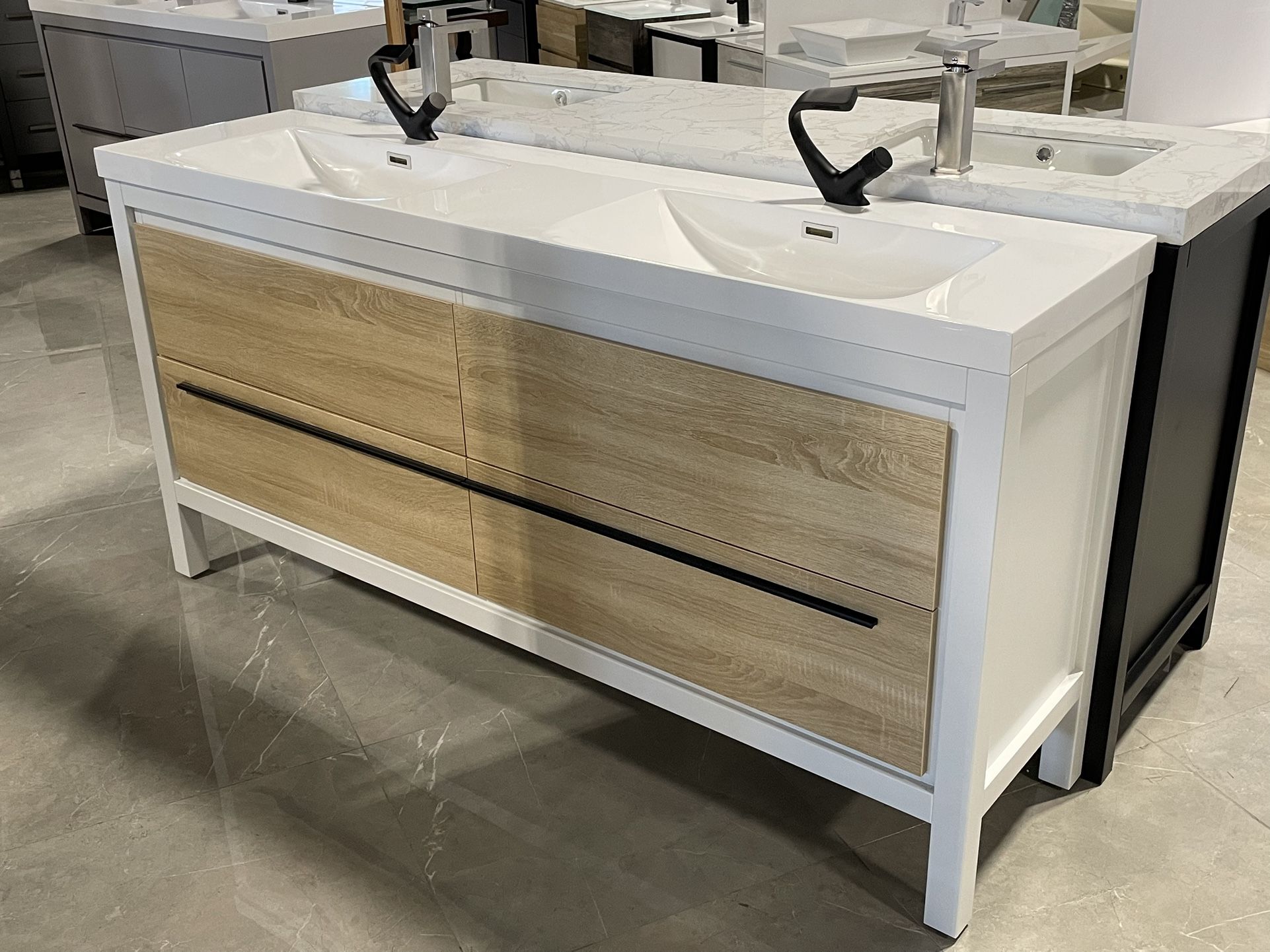 Bathroom Vanity 72”
