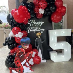 Lady Bug Theme Marquee 