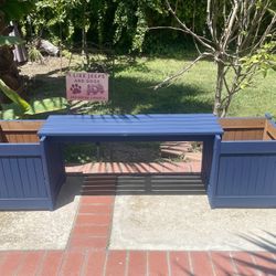 Bench With Planters 