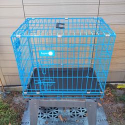  Brand New Blue Dog Cage Crate Kennel 