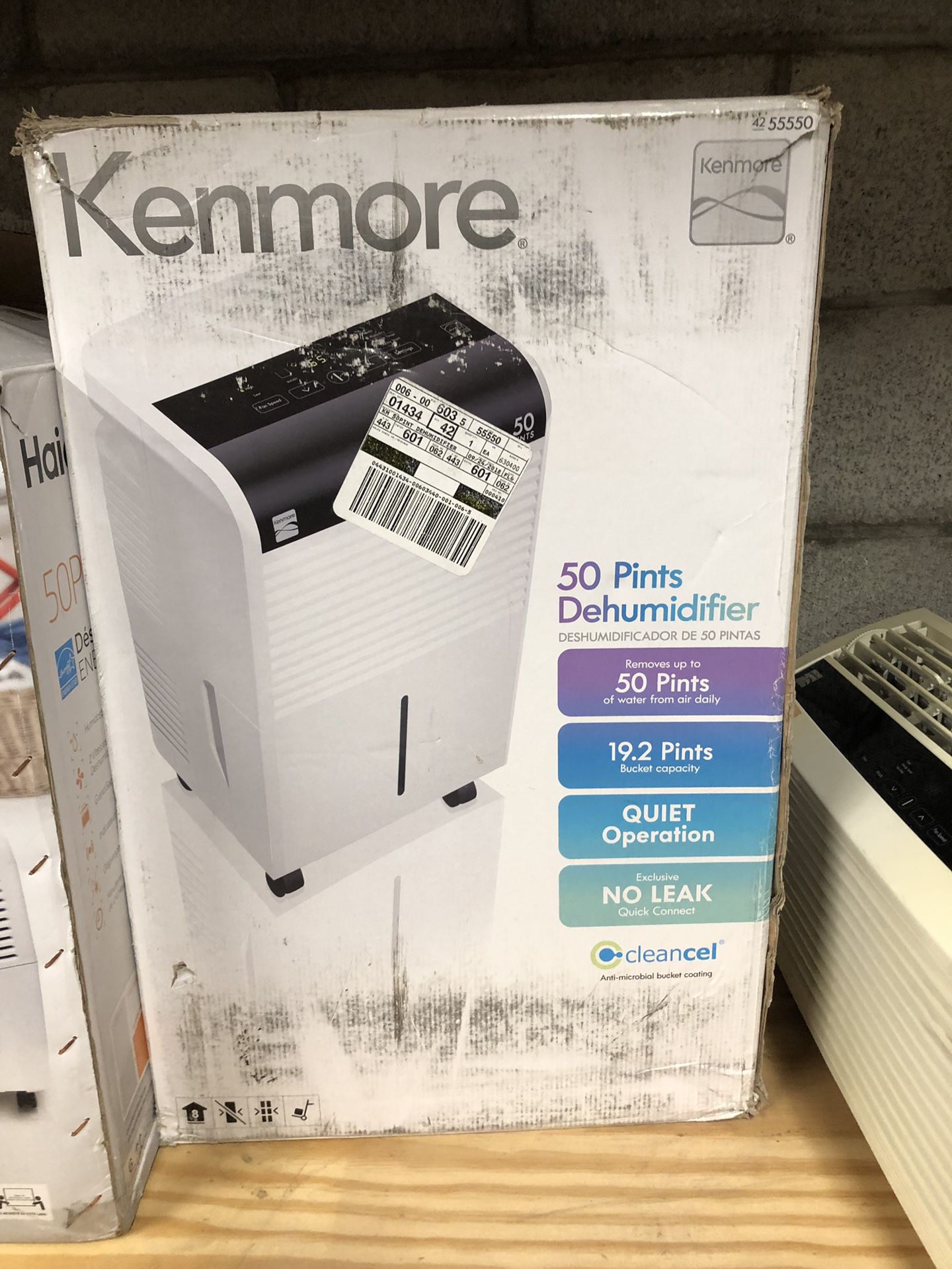 Kenmore KM50 50pint Dehumidifier #55550