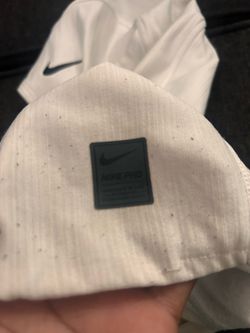 White Nike ski mask