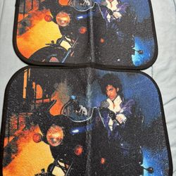 Prince Purple Rain Themed Car Mats 