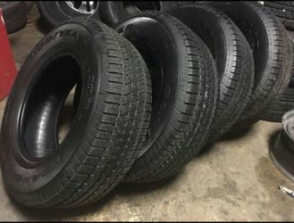Jeep truck troca Tires llantas goodyear 265 70 17 ford gmc chevy dodge bridgestone 265/70/17