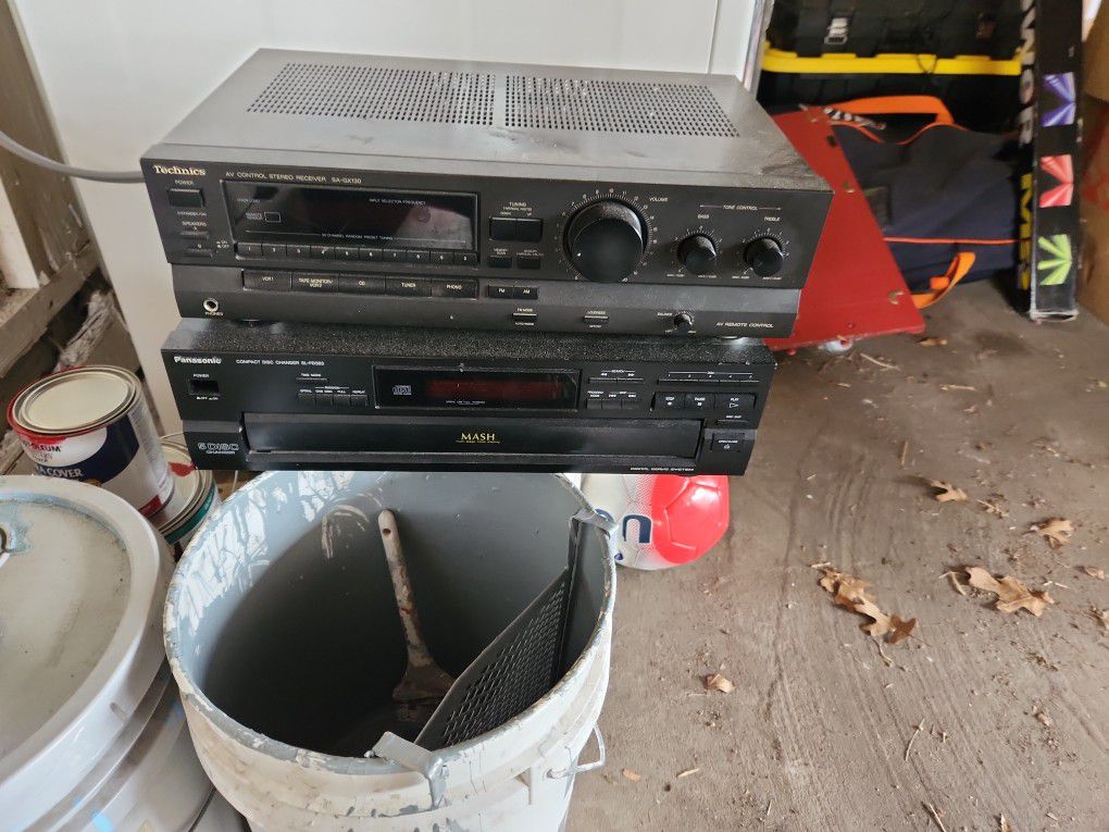 Receiver And Cd Player