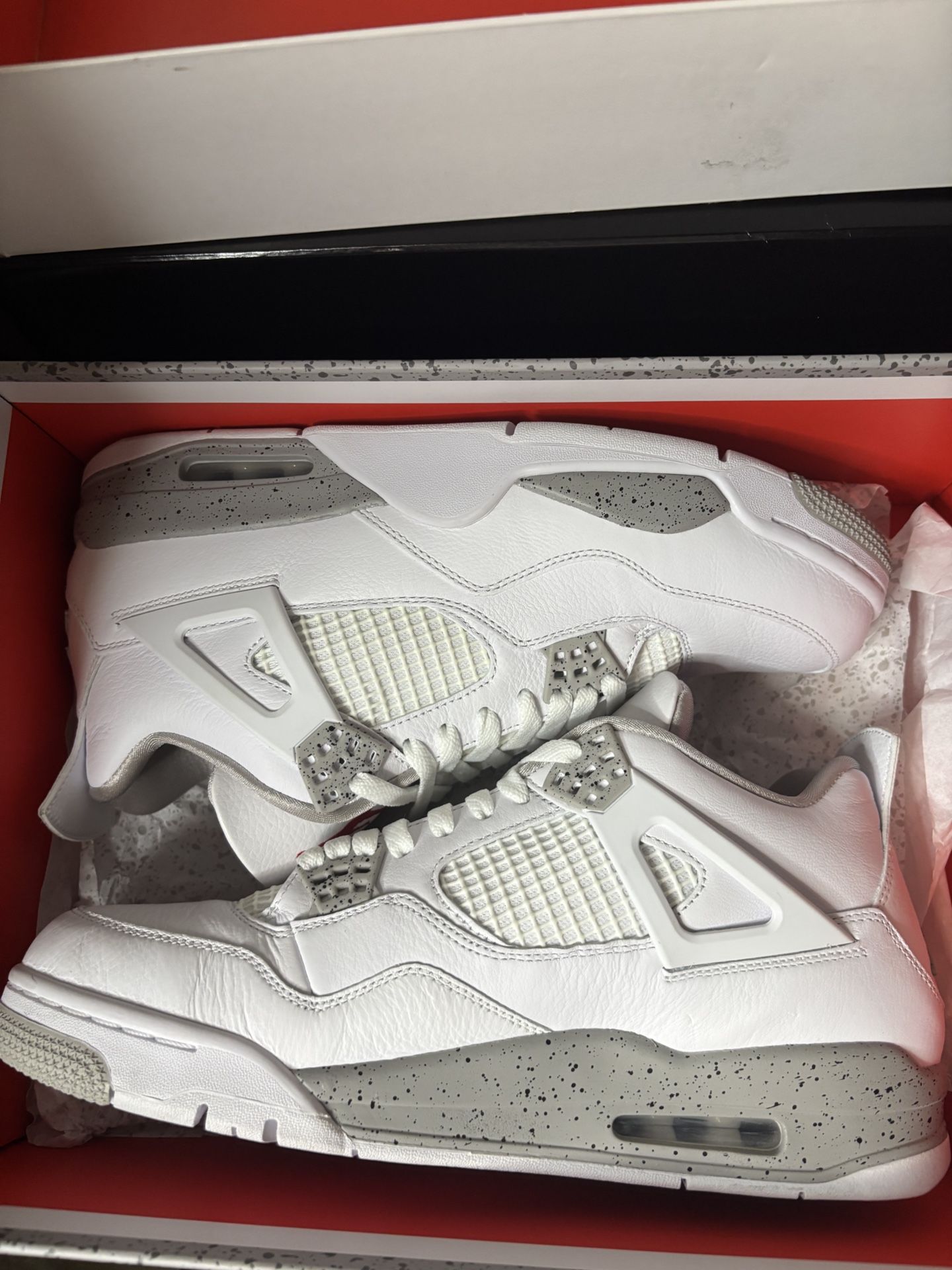 Jordan 4 Oreo White