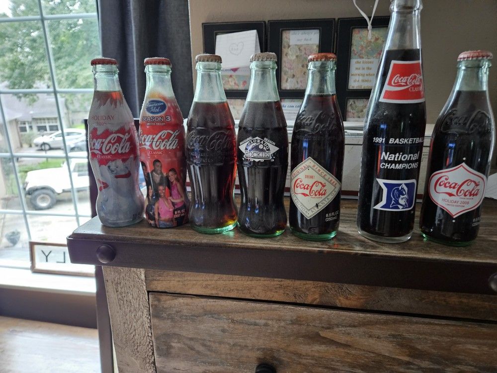 Vintage Coca-Cola Bottles 