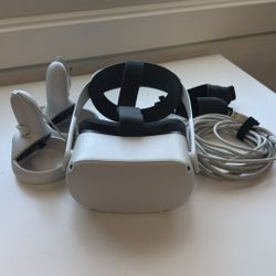 Meta Quest 2 (256 GB) W/ Link Cable and adjustable Head Strap