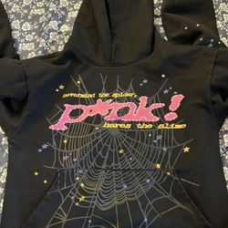 sp5der hoodie black medium 