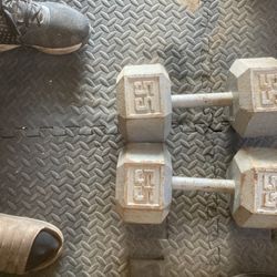 55 Pair D/bells $110