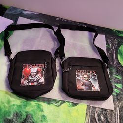 Horror movie villains crossover bags