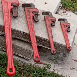 Pipe Wrenches 18", 24", 36", 48" Steel and Aluminum 