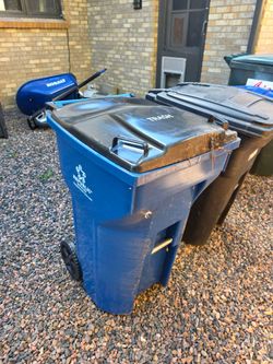 Free Trash Cans!