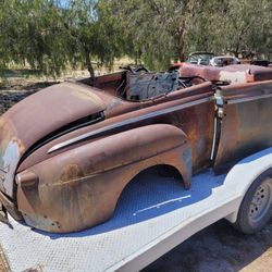 1946 Ford Convertible Rear Clip Sheet Metal