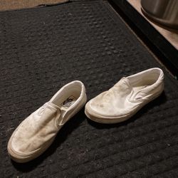 White Vans Size  8.0 Men
