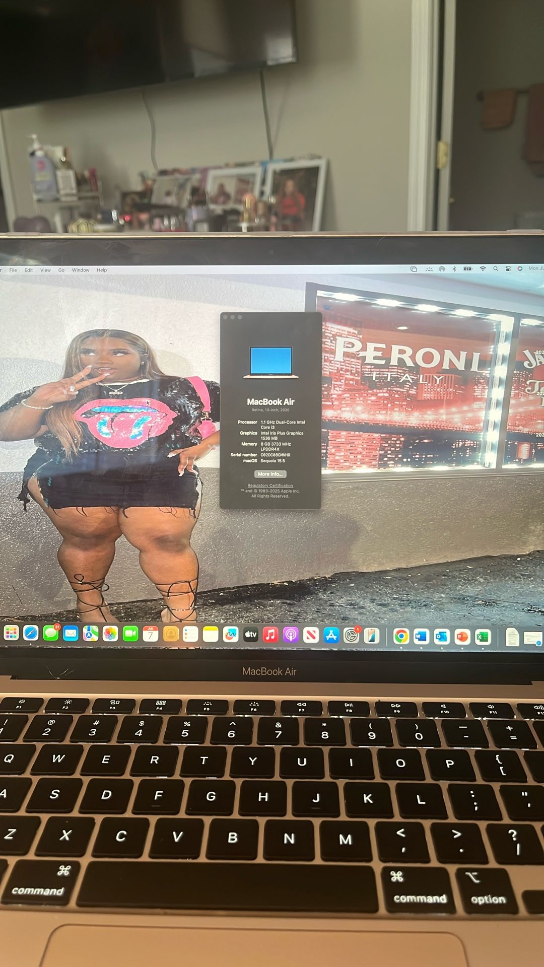 2020 MacBook Air 8gb