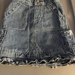Carters toddlers jean skirt 