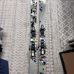 Volkl Aura Used Women’s Skis With bindings  