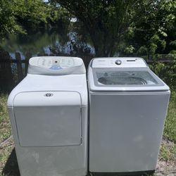 Nice Glass Top Washer / Dryer