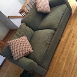 Big Green Soft Couch