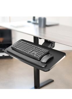 Keyboard Tray Under desk, Adjustable 
