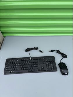 HP USB SLIM Wired Keyboard