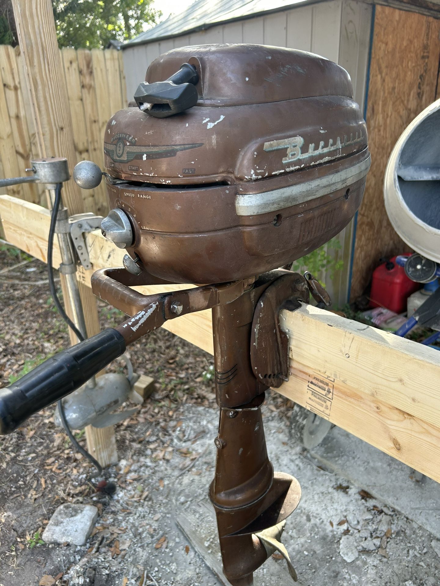 Vintage Outboard Motor Does Not Run