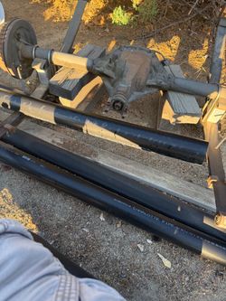 Truck parts C 10 complete rear end