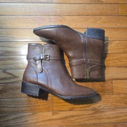 Anne Klein iFlex Ankle Boots – Brown – Women's Size 10