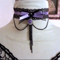 New Handmade Lace Choker