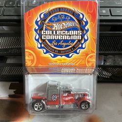 2009 Hot Wheels 23rd LAX Convention CONVOY CUSTOM DINNER CAR free ship 01978/02500