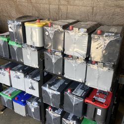 Car batteries