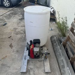 Base con Tanque Y Pressure Cleaning Para Car Wash