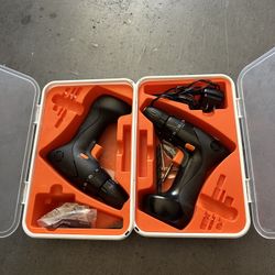 2 ikea drills fixa 7.2 V - one charger