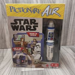 Mattel Boardgame Pictionary Air - Star Wars Box New