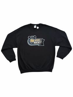 Vintage Anaheim Ducks Hockey NHL Black Crewneck Sweatshirt Size Large