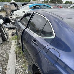 Driver Doors 2015 Acura TLX Blue