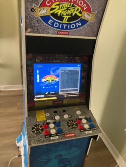 Capcom Street Fighter Arcade Cabinet