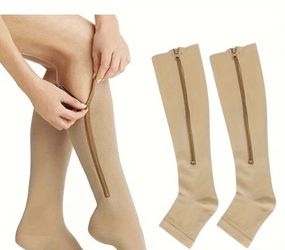 Compression Stocking No Toe One Pair Only