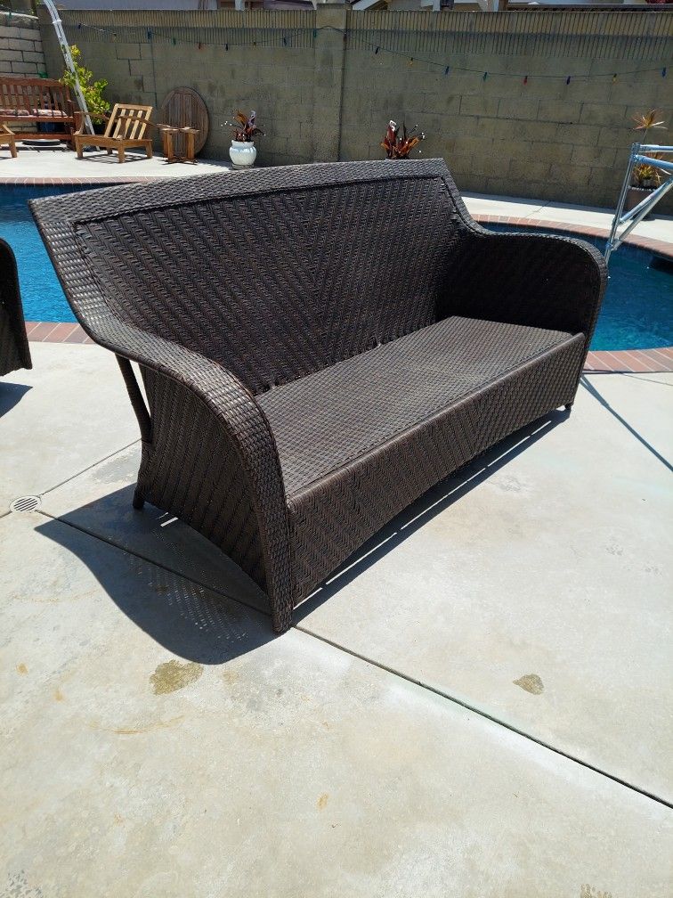 Wicker Sofa
