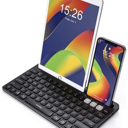 Wireless Bluetooth Keyboard For Multiple Devices