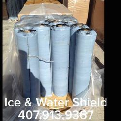 Ice & Water Shield - Peel and Stick - 200 sq/ft rolls - $38 each